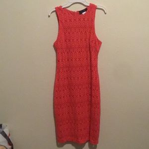 A b.smart coral ish color dress